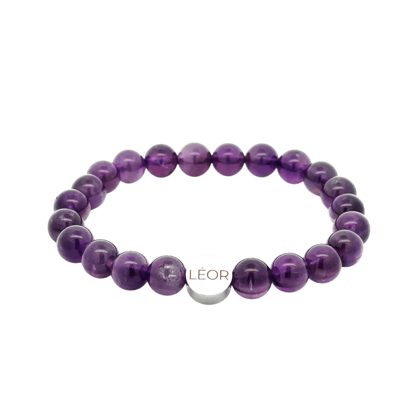 Amethyst Perlenarmband LÉOR - WEARLÉOR