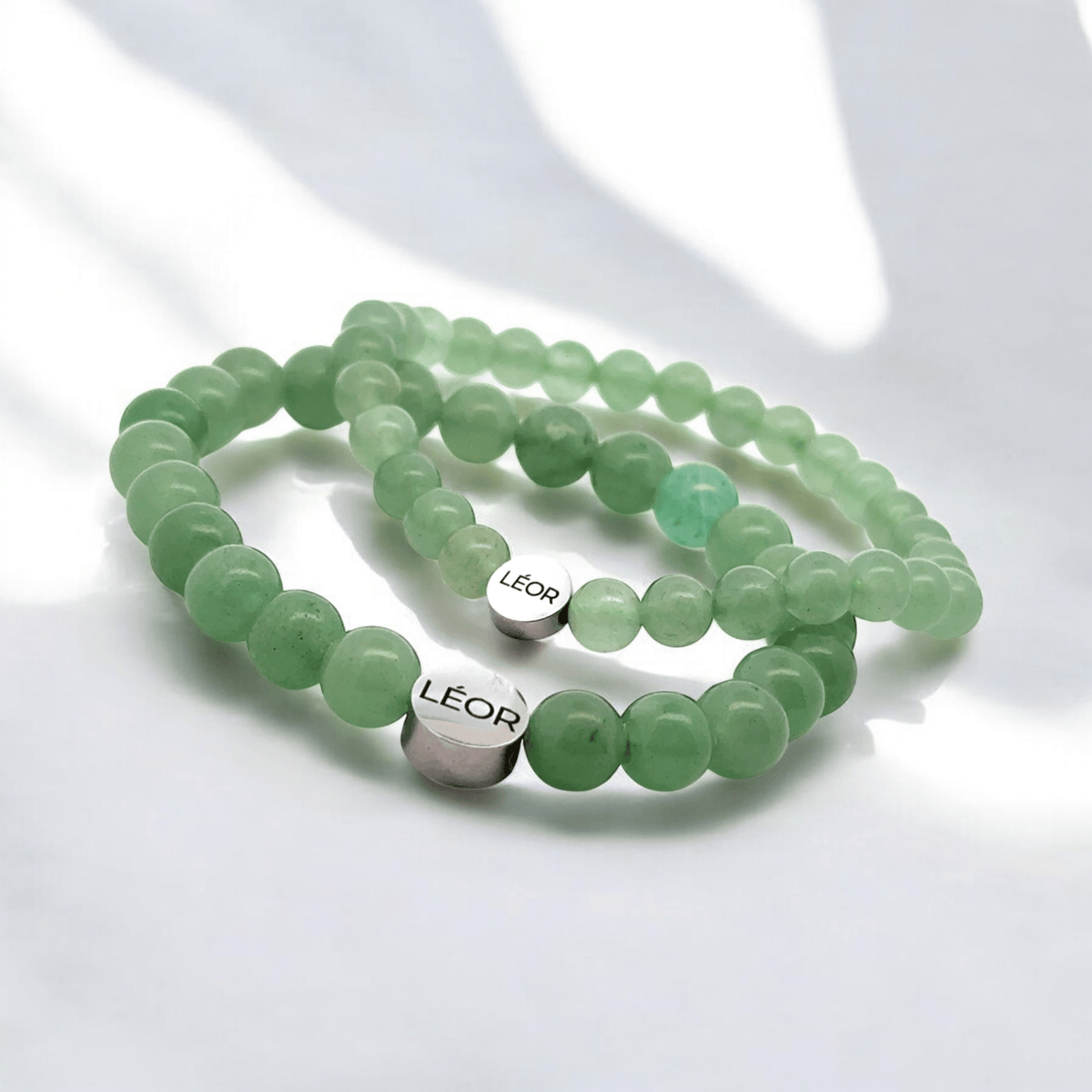 Aventurin Perlenarmband LÉOR - WEARLÉOR