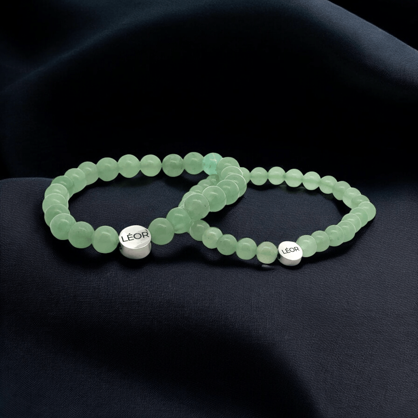 Aventurin Perlenarmband LÉOR - WEARLÉOR
