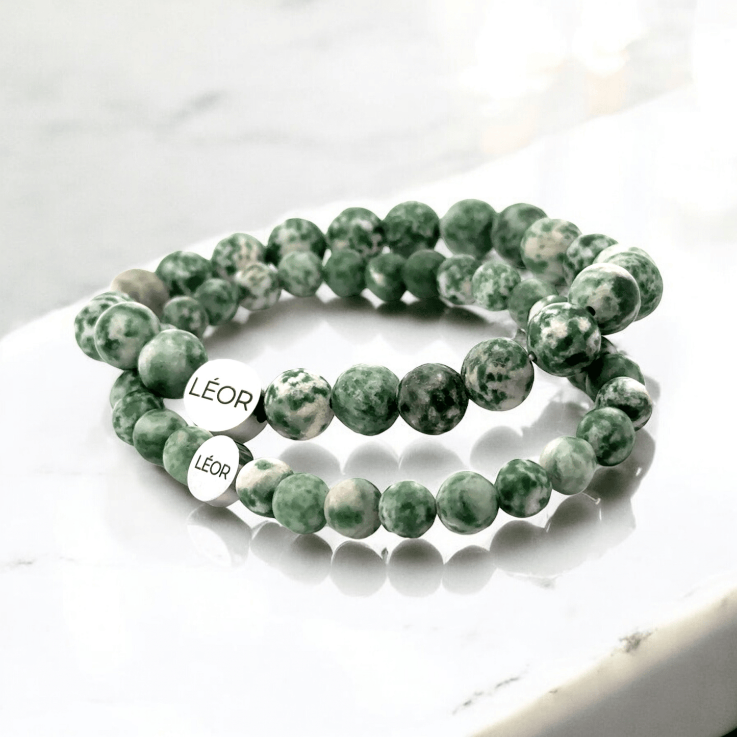 Baumachat Perlenarmband LÉOR - WEARLÉOR