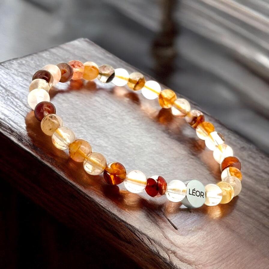 Golden-Healer Perlenarmband LÉOR - WEARLÉOR