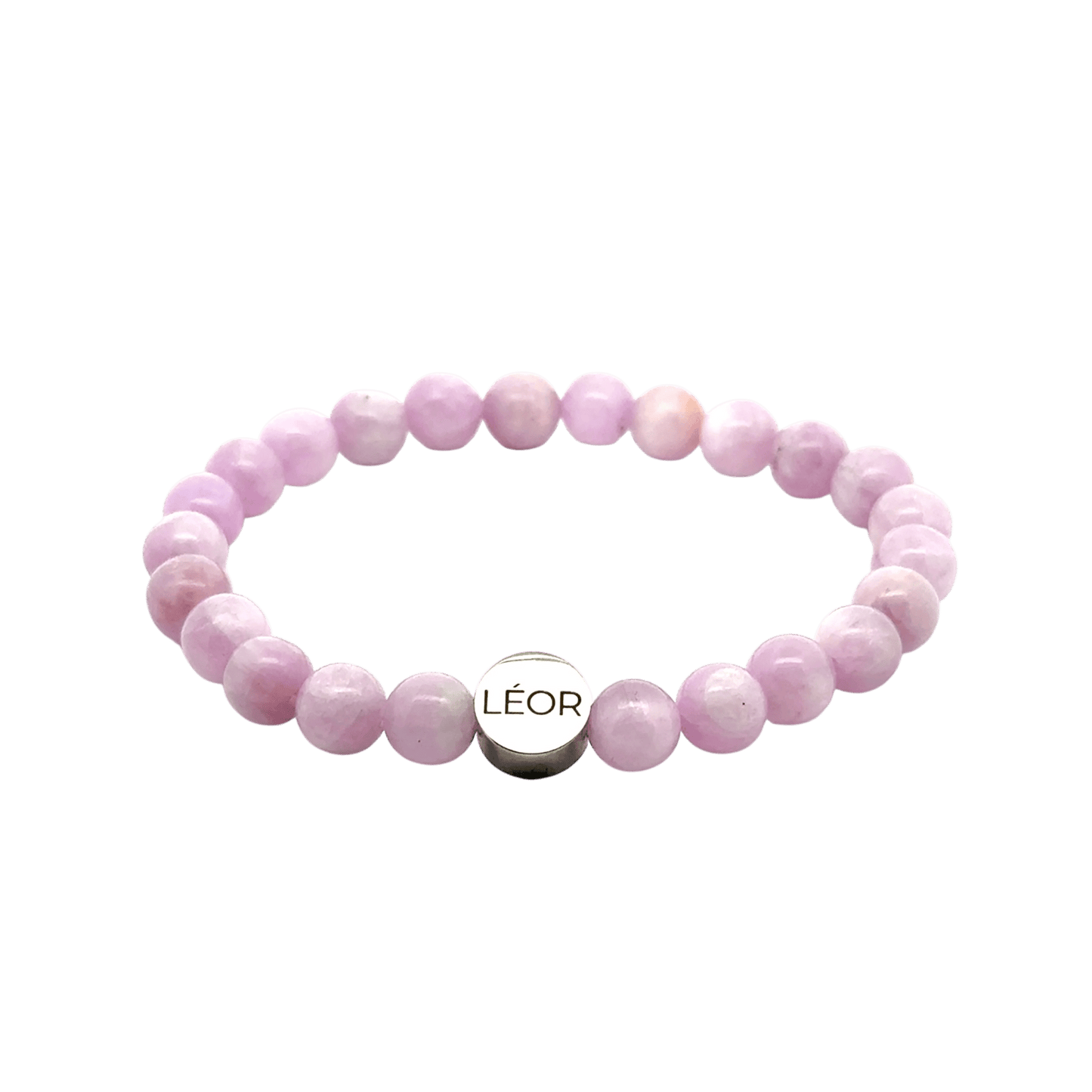 Kunzit Perlenarmband LÉOR - WEARLÉOR