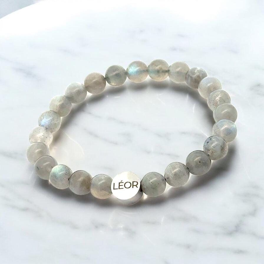 Labradorit Perlenarmband LÉOR - WEARLÉOR