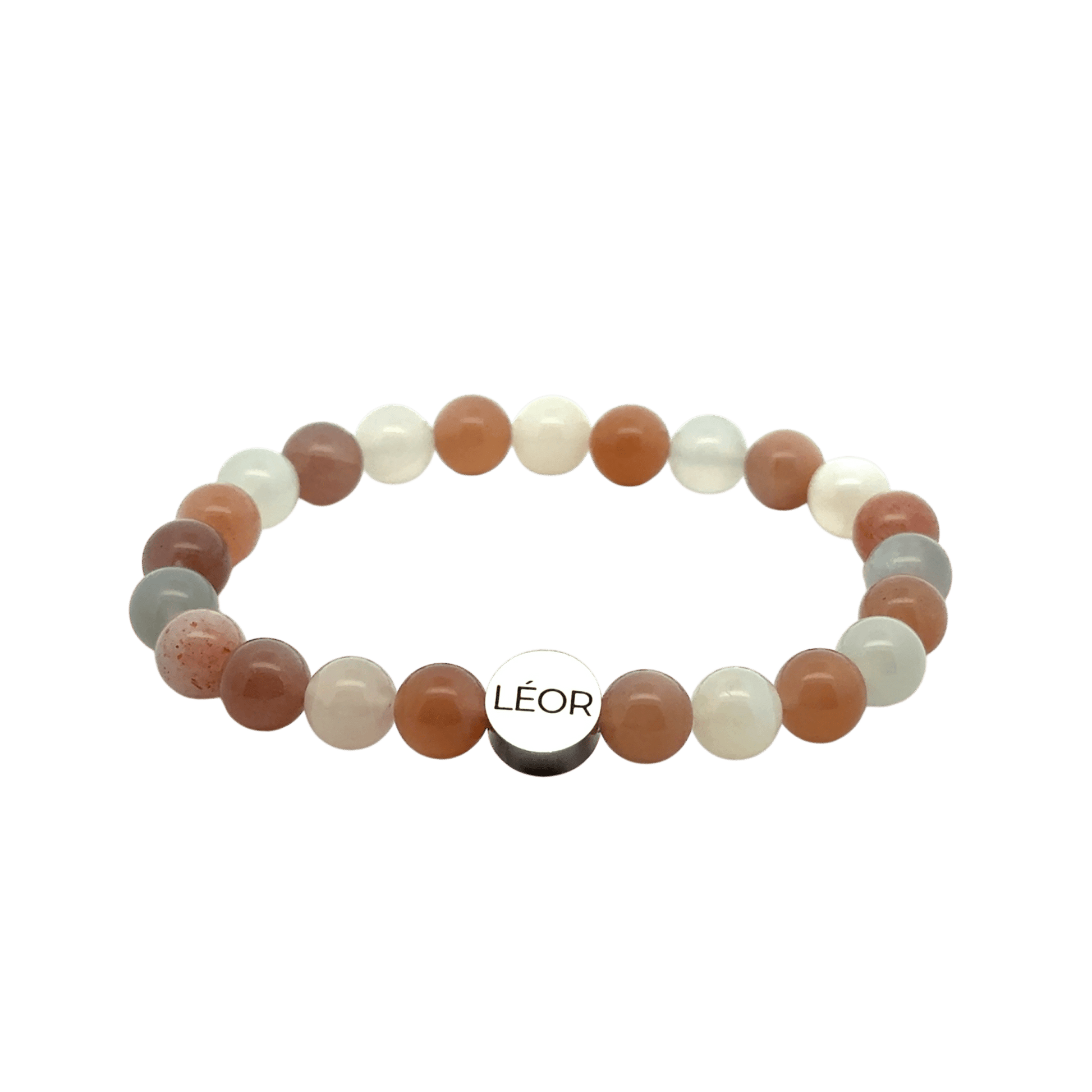 Mondstein MIX Perlenarmband LÉOR - WEARLÉOR
