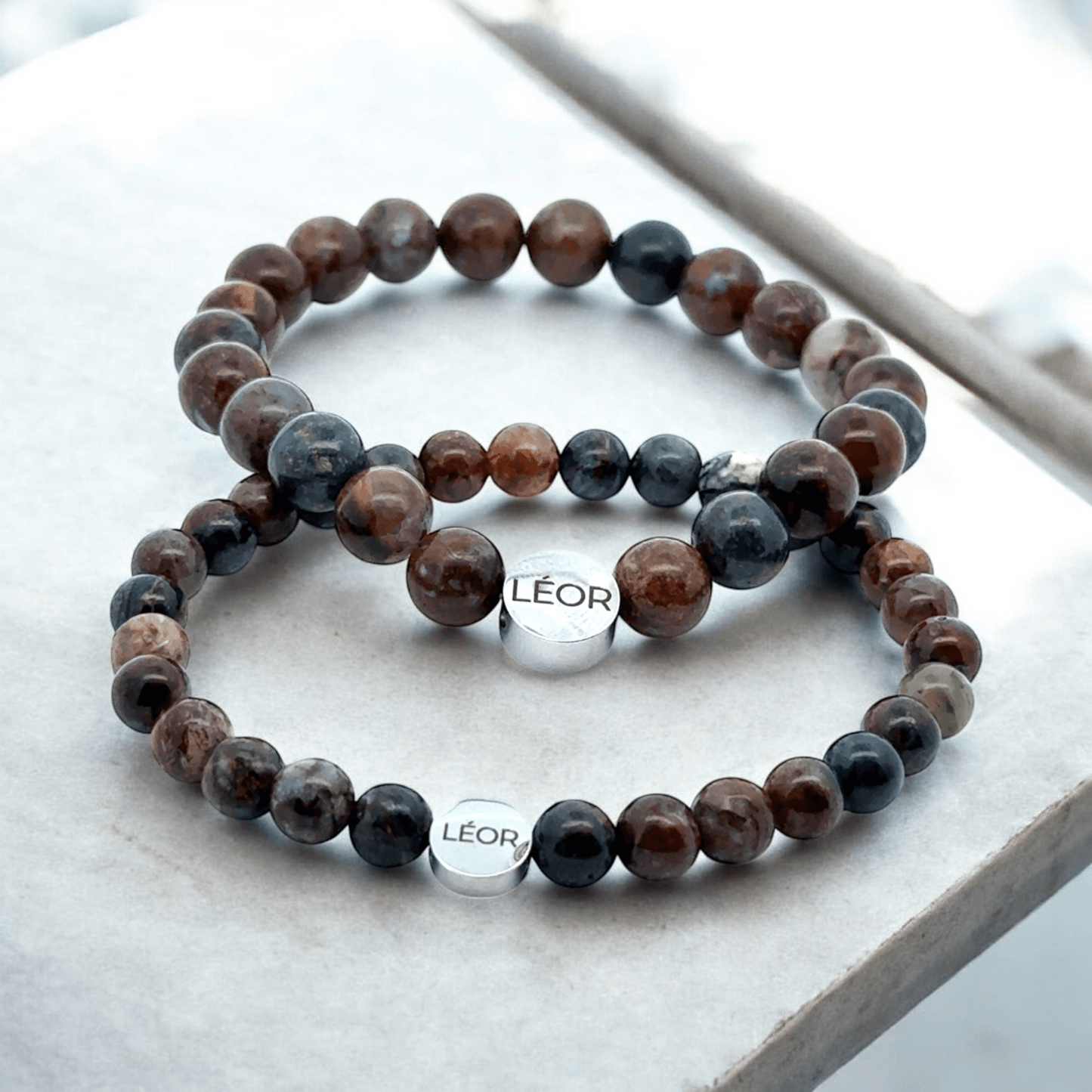 Pietersit Perlenarmband LÉOR - WEARLÉOR