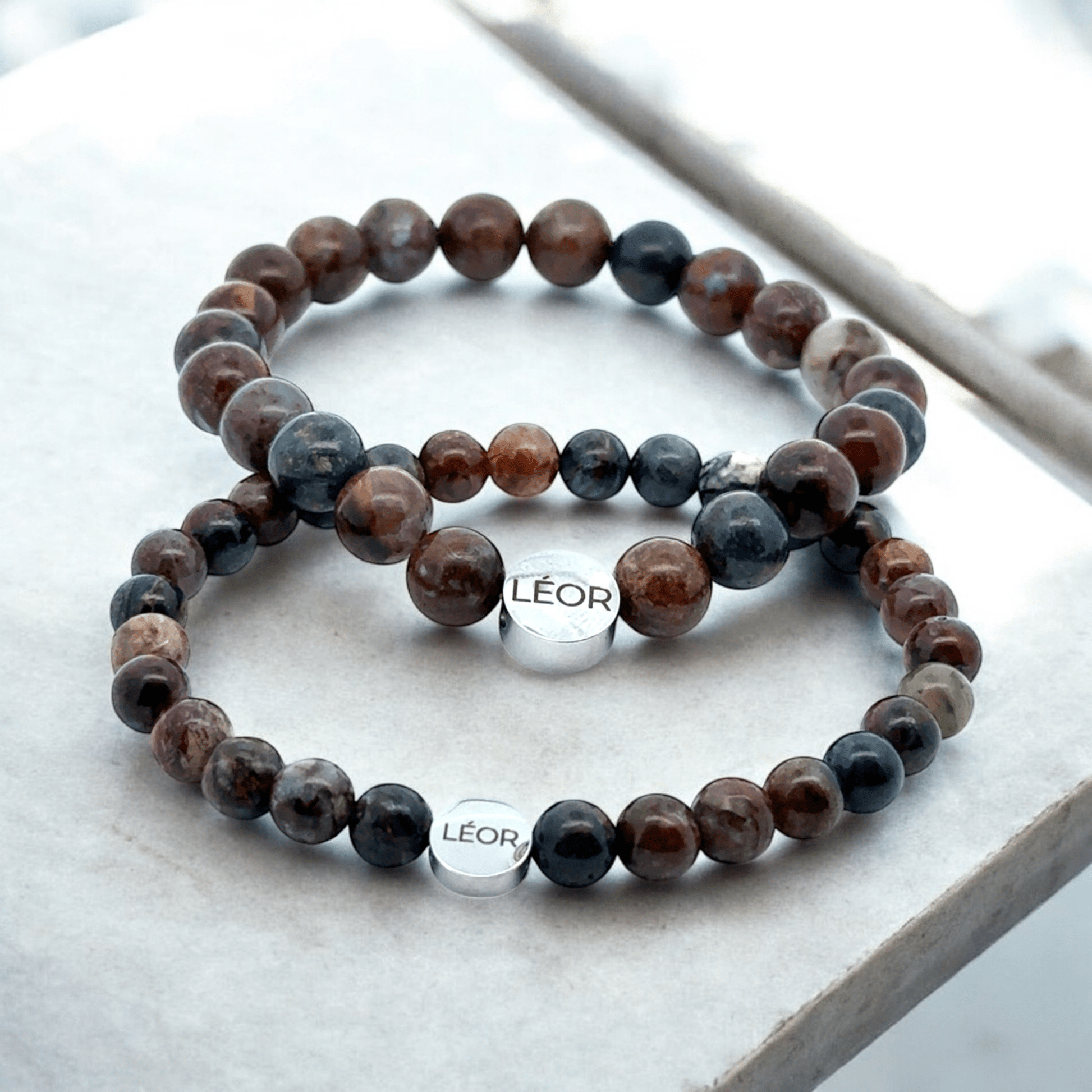 Pietersit Perlenarmband LÉOR - WEARLÉOR