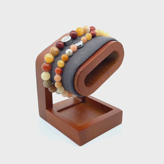 Jade - MIX Perlenarmband LÉOR
