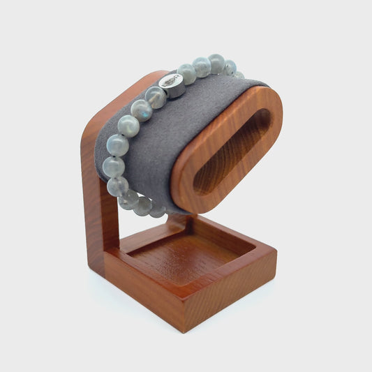 Labradorit Perlenarmband LÉOR