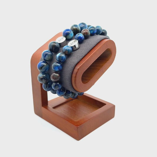 Kyanit Perlenarmband Natural LÉOR