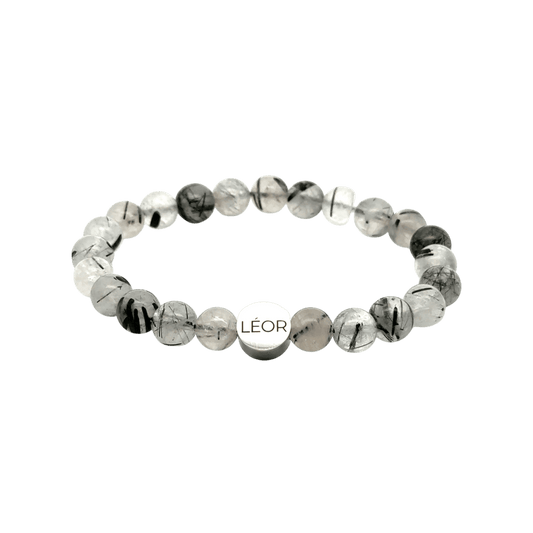 Turmalinquarz Perlenarmband LÉOR - WEARLÉOR