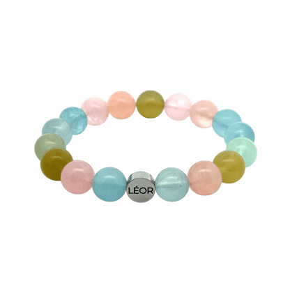Beryll Perlenarmband LÉOR - WEARLÉOR
