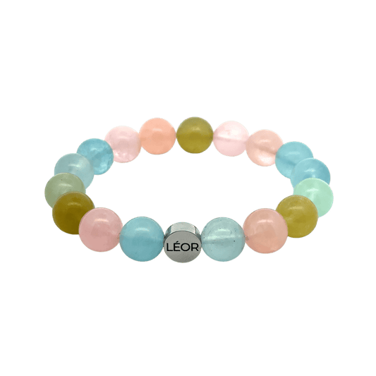 Beryll Perlenarmband LÉOR - WEARLÉOR