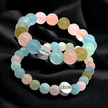 Beryll Perlenarmband LÉOR - WEARLÉOR