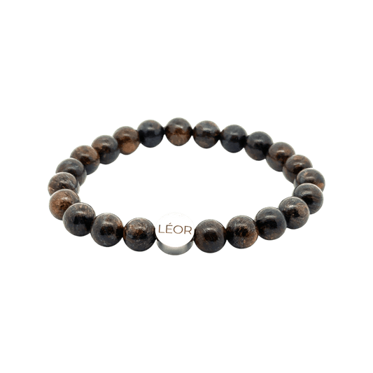 Bronzit Perlenarmband LÉOR - WEARLÉOR