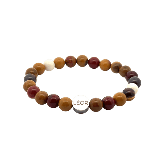 Mookait Perlenarmband LÉOR - WEARLÉOR