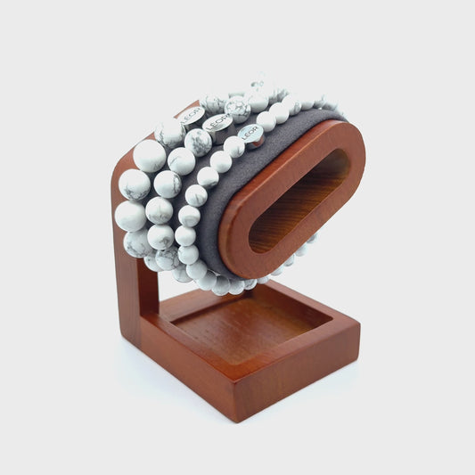 Howlith Perlenarmband LÉOR