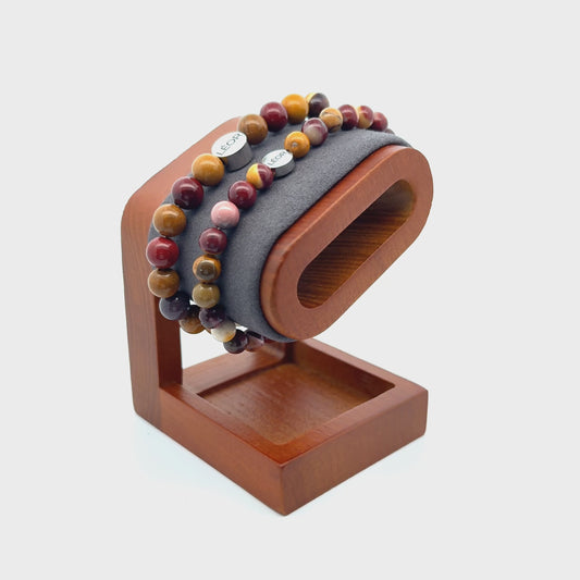 Mookait Perlenarmband LÉOR